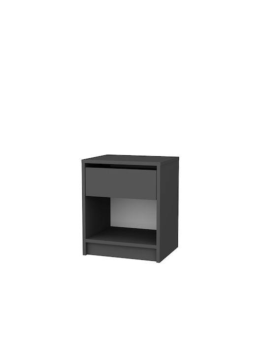 Noptieră Sheridan Negru 44.6x35.9x52.8cm