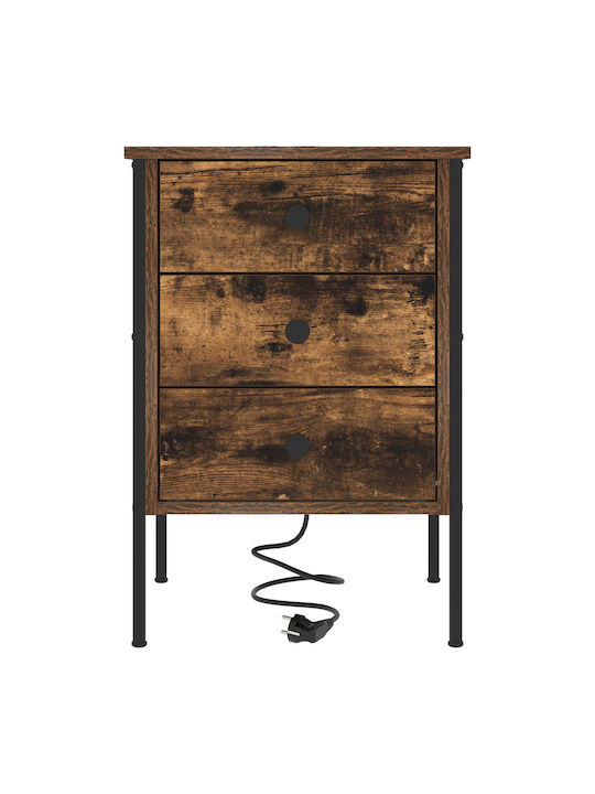 Bufet cu Sertare Stejar afumat 42x41x61cm
