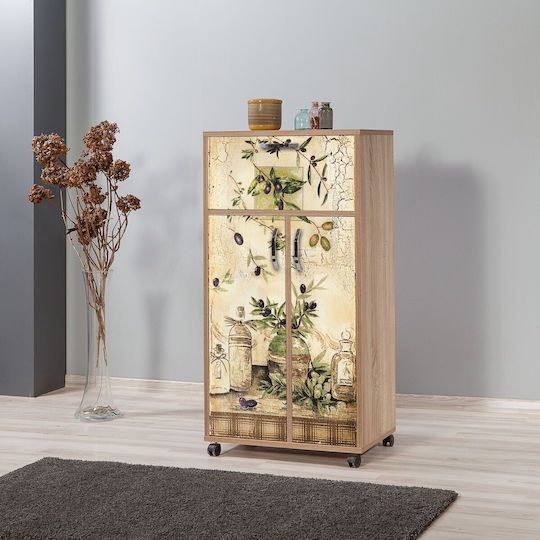 Мебели за съхранение Kiler дървен Multi 60x36x116см