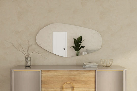 Огледало за стена Bella 116sam1214 60x2.2x120см Черно Hanah Home MDF