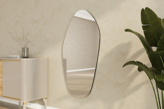 Огледало за стена Bella 116sam1214 60x2.2x120см Черно Hanah Home MDF