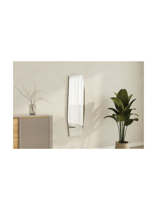 Oglindă de Perete Aural 116sam1213 40x2.2x120cm Negru Hanah Home MDF