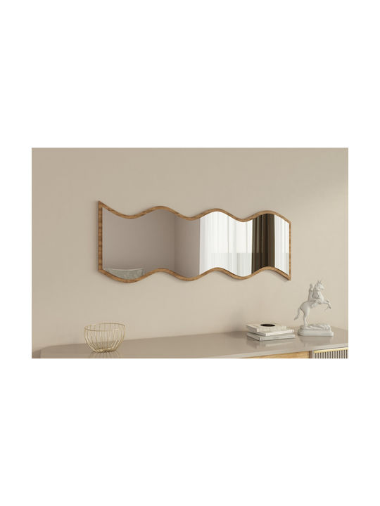 Огледало за стена Safi 116sam1201 40x2.2x120см Орех Hanah Home MDF