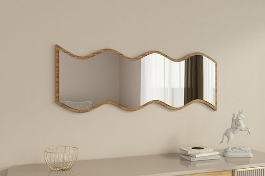 Огледало за стена Safi 116sam1201 40x2.2x120см Орех Hanah Home MDF