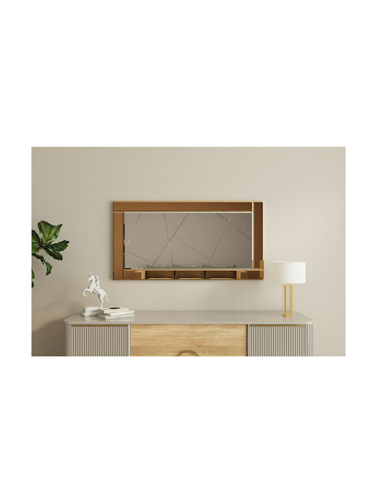 Oglindă de Perete Pierre 116sam1196 60x2.2x120cm Bronz Hanah Home MDF