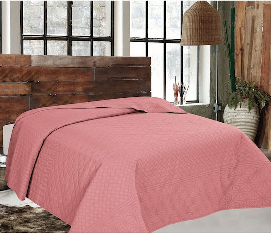 Adam Home Venus Tagesdecke Einzelbett Mikrofaser Opal Rose 160x240cm