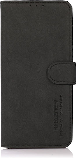 Handyhülle Brieftasche Honor X7a 4g Matt Schwarz