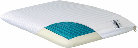 Greco Strom Memory foam gel Μαξιλάρι Ύπνου Gel Ανατομικό 40x70x12cm
