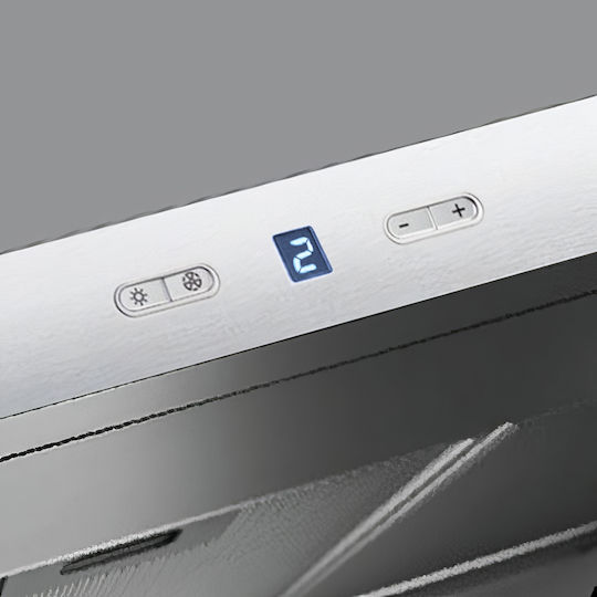 Pyramis Plus Απορροφητήρας Καμινάδα 90cm Inox