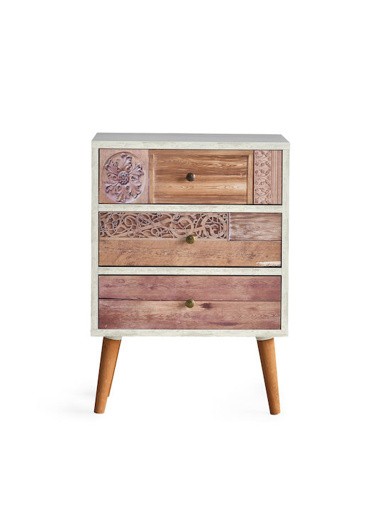 Kommode Liza 854kln3405 50x35x68cm Mehrfarbig
