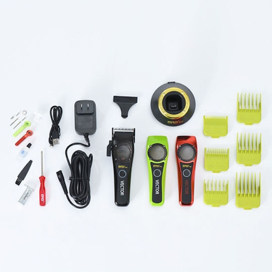 MRD Pro Professional Rechargeable Hair Clipper Black 00005534