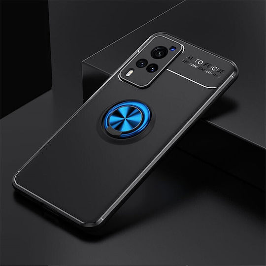 Solid Color Back Cover Silicon Negru (Vivo X60 Pro 5G)