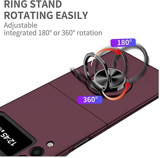 Back Cover Plastic Burgundy (Galaxy Z Flip3)