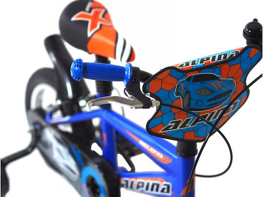 Alpina Beleno VB 20''2021 blue 12" Kids Bicycle BMX with Aluminum Frame Blue