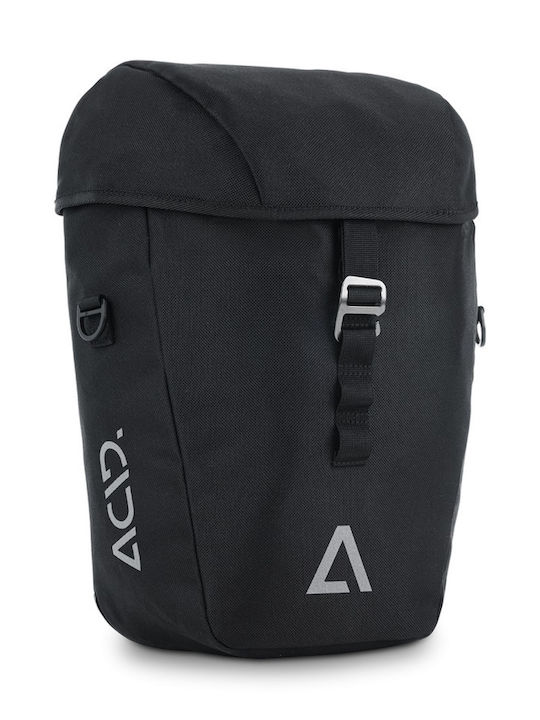 ACID City 15 Gepäckträgertasche Schwarz 12040