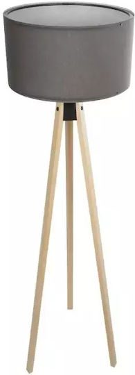 GloboStar Saga Stehleuchte H140xB38cm. mit Fassung für Lampe E27 Beige