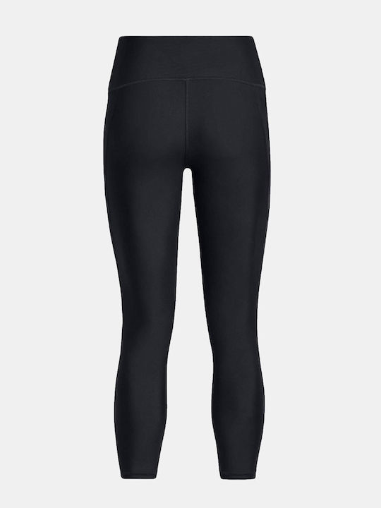 Panel Ankle Training Women's Cropped Leggings High Waist Black
