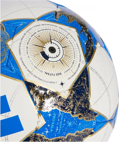 adidas UEFA Champions League Футболна топка Бяла