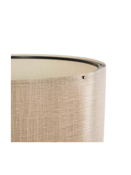 GloboStar Saga Floor Lamp H140xW38cm. with Socket for Bulb E27 Beige