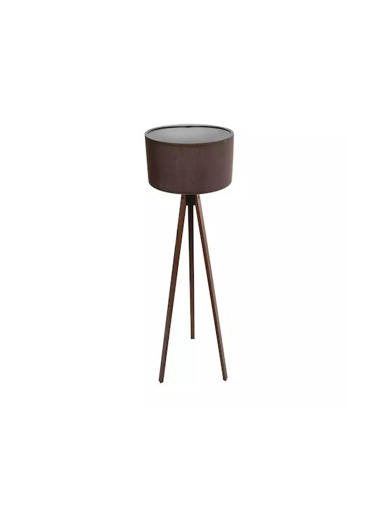 GloboStar Saga Floor Lamp H140xW38cm. with Socket for Bulb E27 Brown