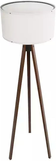 GloboStar Saga Stehleuchte H140xB38cm. mit Fassung für Lampe E27 Beige