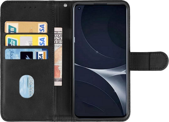 Oppo Wallet Δερμάτινο / Δερματίνης / Σιλικόνης Μαύρο (Realme 9iOppo A76)