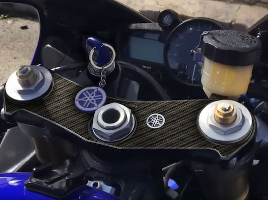 Αυτοκολλητο Τιμονοπλακας Ppsy12p Yamaha R1 02'-03' Print