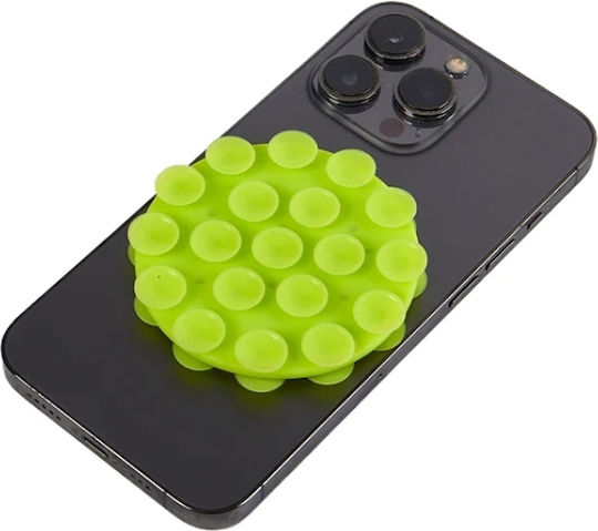 Round Case Non-slip Mobile Stand in Black color
