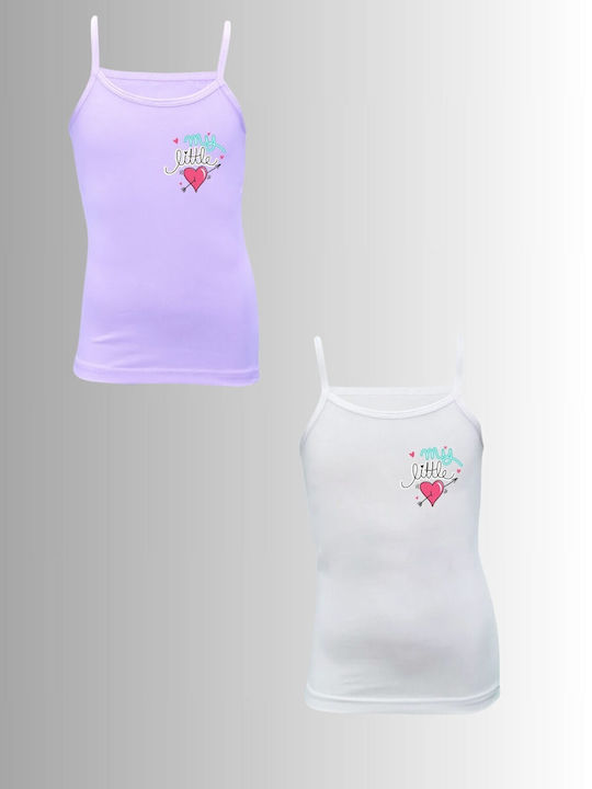 Onurel Set of Kids' Undershirts Multicolour 2pcs
