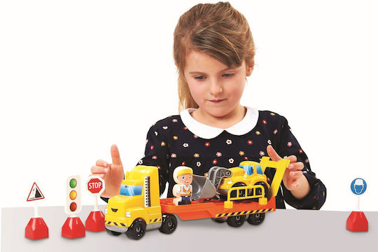 Ecoiffier Cuburi De Construit Building Site Truck Pentru 1.5+ Ani 30 Bucăți