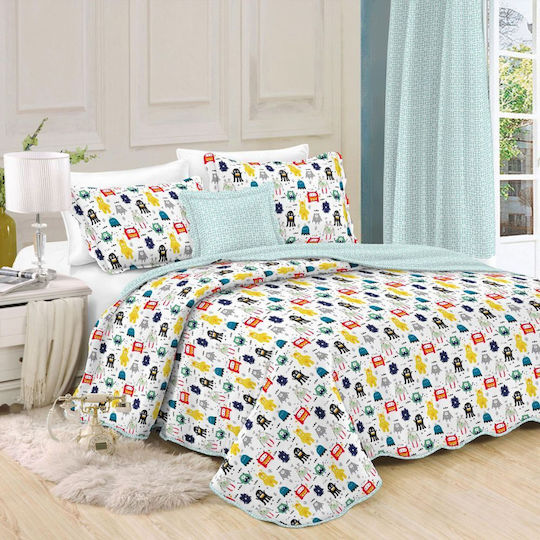 Viopros Kids Quilt Set Single 160x240cm