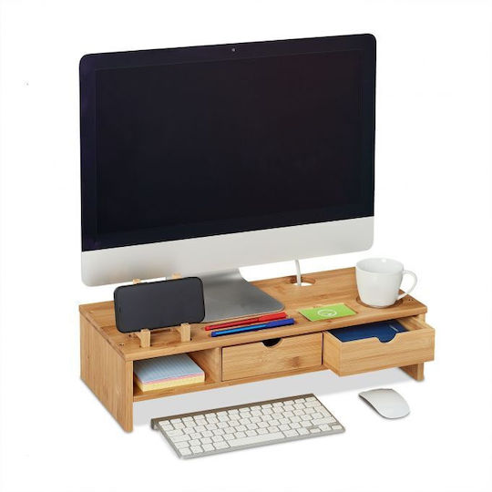 Relaxdays Schreibtisch Halterung Monitor (10037886)