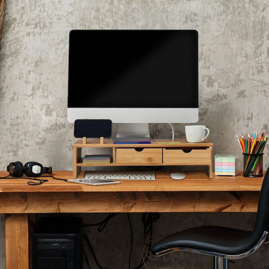Relaxdays Schreibtisch Halterung Monitor (10037886)