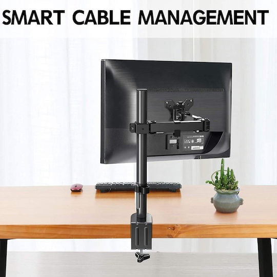 Techly Halterung Auf dem Schreibtisch Monitor bis 13" mit Arm (ICA-LCD503BK2)