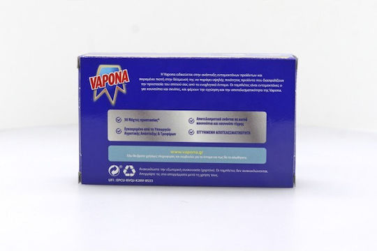 Vapona Insektenabwehrtabletten für Mücken 30 Registerkarten 1cm