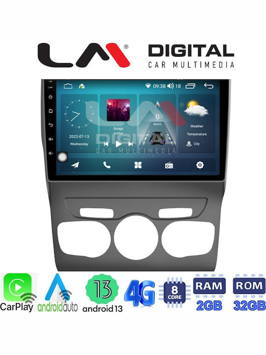 LM Digital Ηχοσύστημα Αυτοκινήτου για Citroen C4 / DS4 2011-2019 (Bluetooth/USB/WiFi/GPS/Apple-Carplay/Android-Auto) με Οθόνη 10"