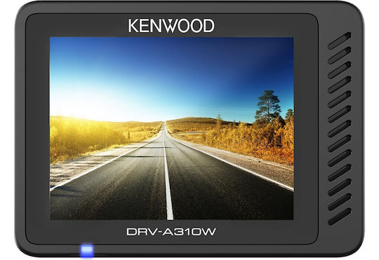 Kenwood DRVA310W Κάμερα DVR Αυτοκινήτου 1080P με Οθόνη 2" Wi-Fi, GPS