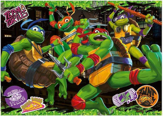 Kinderpuzzle Riesiges Boden Puzzle Teenage Mutant Ninja Turtles 60 Teile Ravensburger
