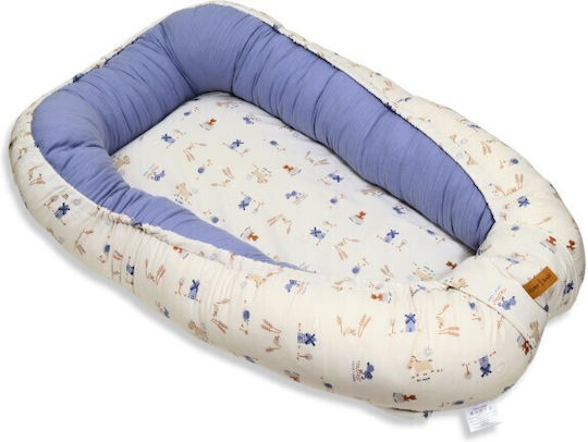 Baby Oliver Perna Pentru Bebeluşi Tip Nest Alb 75x110cm