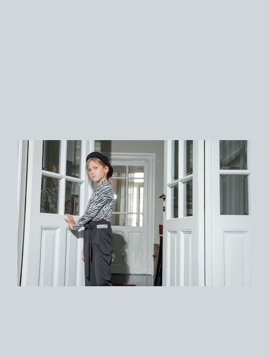 Kinder-Set mit Hose Winter 2Stück Black