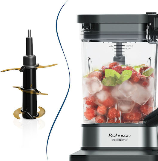 Rohnson IntelliBlend Блендер с Пластмасова Кана 2,1 л 2000W Черен
