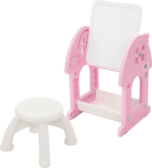 Kids Table Set with Chairs Pink Joyz