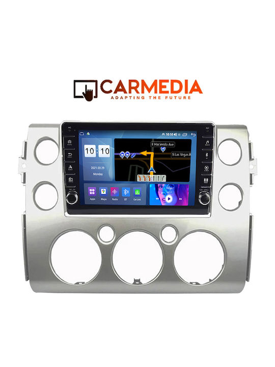 Carmedia Car Audio System for Toyota FJ 2007-2013 (Bluetooth/USB/WiFi/GPS/Apple-Carplay/Android-Auto) with Touch Screen 9"