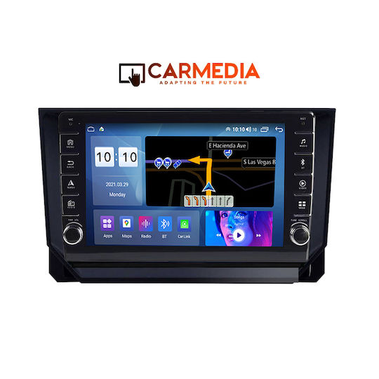 Carmedia Ηχοσύστημα Αυτοκινήτου για Mazda CX-9 2006-2015 (Bluetooth/USB/WiFi/GPS/Apple-Carplay/Android-Auto) με Οθόνη Αφής 9"