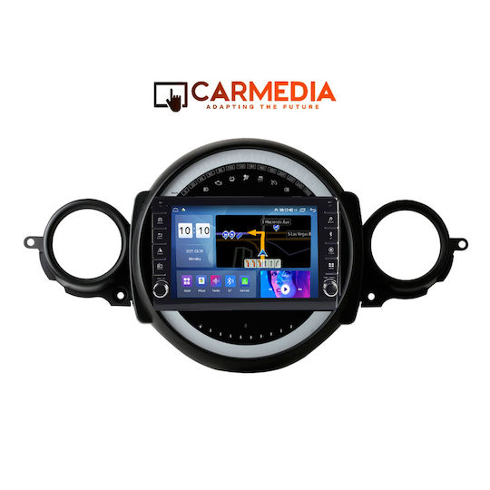 Carmedia Car Audio System for Mini Cooper / Clubman (Bluetooth/USB/WiFi/GPS/Apple-Carplay/Android-Auto) with Touch Screen 9"