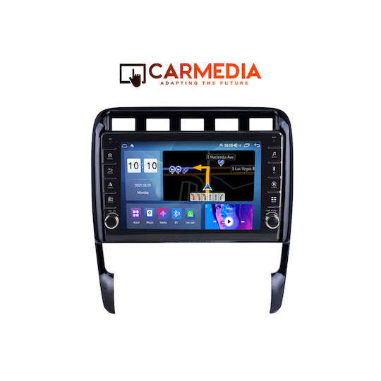 Carmedia Car Audio System for Porsche Cayenne 2002-2011 (Bluetooth/USB/WiFi/GPS/Apple-Carplay/Android-Auto) with Touch Screen 9"