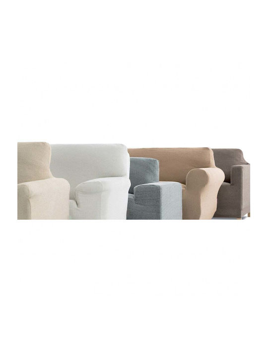 Sofazip Elastische Abdeckung für Dreisitziges Sofa Red 230εκ. 1Stück