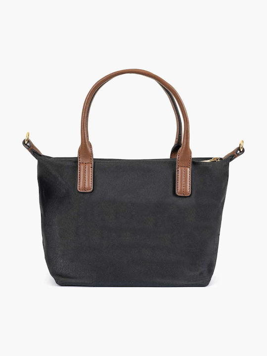 Popette Fabric Women's Tote Bag Black