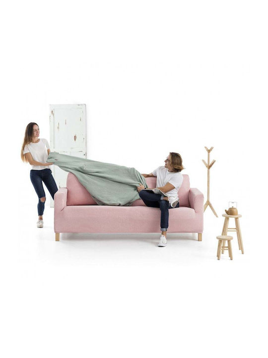 Sofazip Elastic Cover for Two Seater Sofa Ivory 180εκ. 1pcs SZPTBEJ