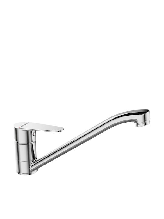 HomeMarkt Kitchen Faucet Counter Silver